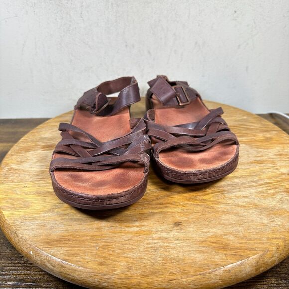 Chaco Fallon Java Leather J106150 Sandal Shoes Women's Size 8 - Picture 2 of 8